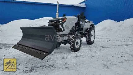 Отвал для уборки снега на ременные трактора усиленный